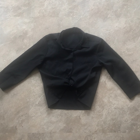 BLACK SHIRT TOP - Picture 2 of 7